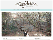 Tablet Screenshot of amypeckinsphotography.com